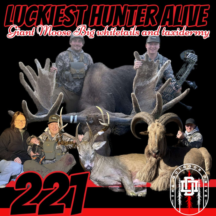Worlds Luckiest Hunter | Biggest Velvet Archery Moose – Outdoor Drive ...